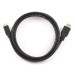 Gembird CABLEXPERT kabel HDMI-HDMI mini 1,8m, 1.4, M/M stíněný, zlacené kontakty, černá - CC-HDM