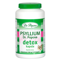 Dr. Popov Psyllium kapsle Detox 120 ks
