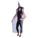 RAPPA Čarodějnický plášť s kloboukem pro dospělé/Halloween