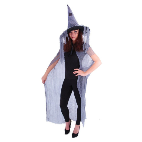 RAPPA Čarodějnický plášť s kloboukem pro dospělé/Halloween