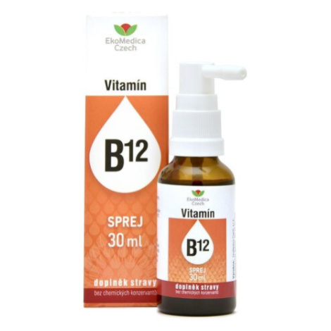 Vitamín B12 sprej 30ml EKOMEDICA