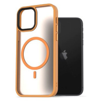 AlzaGuard Matte Case Compatible with Magsafe pro iPhone 11 žlutý