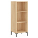 vidaXL Skříň highboard dub sonoma 34,5x32,5x180 cm kompozitní dřevo