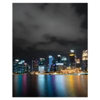 Fotografie Singapore Glow, Yoan Guerreiro, 30 × 40 cm