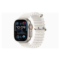 Apple Watch Ultra 2/49mm/Titan/Sport Band/White Ocean