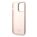 Zadní kryt Karl Lagerfeld Liquid Silicone Choupette NFT pro Apple iPhone 14 Pro Max, pink