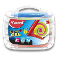 Gelové pastely MAPED Color’Peps Gel - 6 barev