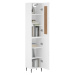 vidaXL Skříň highboard bílá 34,5 x 34 x 180 cm kompozitní dřevo