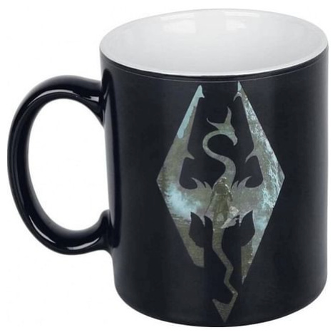 Hrnek Skyrim - Dragon Symbol, měnící se GB Eye