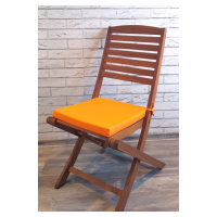 Zahradní podsedák na židli GARDEN color pomerančová 40x40 cm Mybesthome