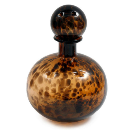 DEKORAČNÍ VÁZA, sklo,