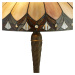 Searchlight Stolní lampa Pearl ve stylu Tiffany, výška 53 cm