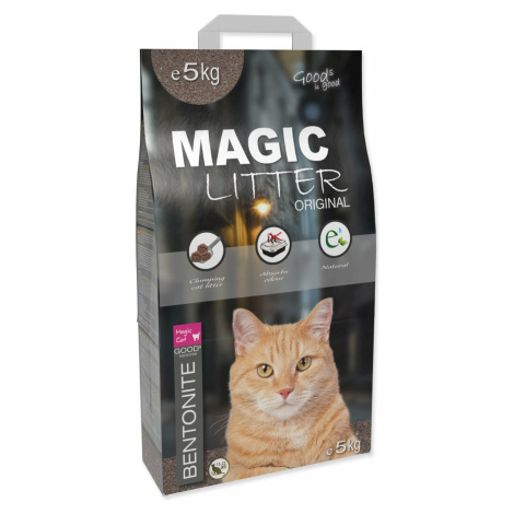 Podestýlka Magic Litter Bentonite Original 5kg MAGIC CAT