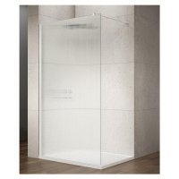 GELCO VARIO WHITE jednodílná sprchová zástěna k instalaci ke stěně, sklo nordic, 1400 GX1514-07