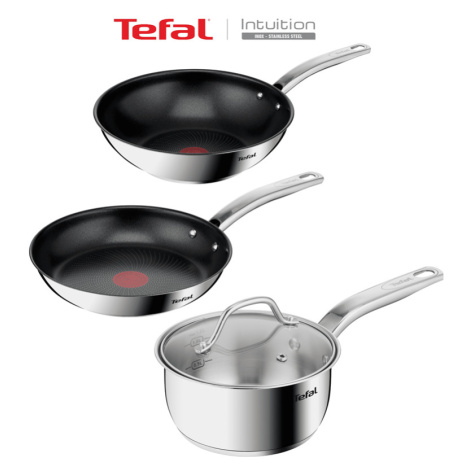 Akční set Tefal Intuition B8170444 + B8171944 + B8642274 Single Advanced