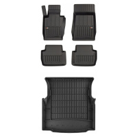 Set 3D Gumové rohože a rohože Bmw Série 3 E46 Coupe xdrive 1998-2005