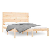 Rám postele masivní dřevo 160 × 200 cm, 3104618