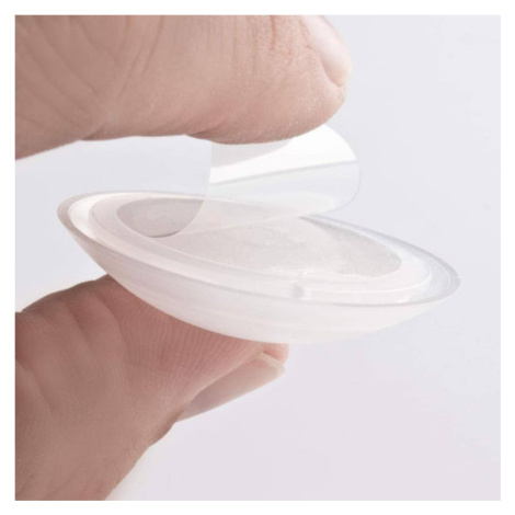 Zarážka dveřní, Ø 40 mm, transparentní, 6 ks WALTECO
