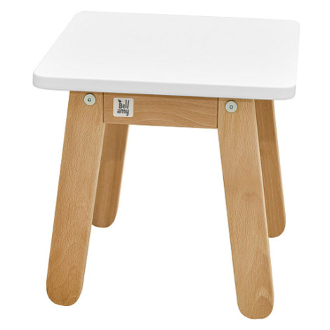 Bílá dětská stolička WOODY PURE