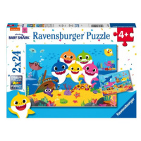 RAVENSBURGER Baby Shark 2 x 24 dílků