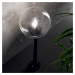 Venkovní sloupkové svítidlo Ideal Lux Classic Globe PT1 Small Transparente 187556 E27 1x60W IP44