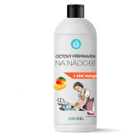 Octový přípravek na mytí nádobí mango Nanolab 1L