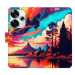 iSaprio Flip pouzdro Colorful Mountains 02 pro Poco F6