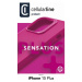 Ochranný silikonový kryt Cellularline Sensation Plus pro Apple iPhone 15 Plus, růžová