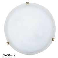 Rabalux stropní svítidlo Alabastro E27 2x MAX 60W bílé alabastrové sklo 3301