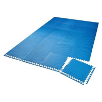 Podlahová ochranná rohož 24 ks modrá