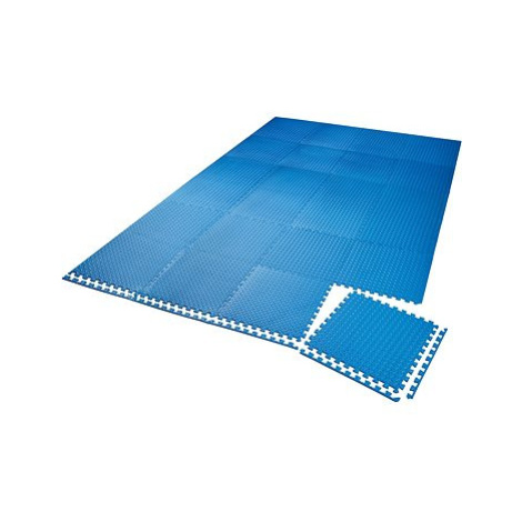 Podlahová ochranná rohož 24 ks modrá tectake