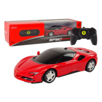 R/C Auto Ferrari SF90 Rastar 1:14 Red Pilot