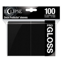 Obaly na karty Ultra Pro Eclipse Gloss Jet Black - 100ks