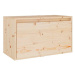 Shumee Nástěnná skříňka 60 × 30 × 35 cm, masivní borové dřevo