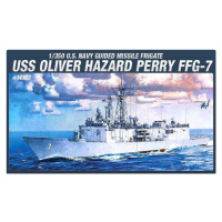 Model Kit loď 14102 - USS OLIVIER HAZARD PERRY FFG-7 (1: 350)