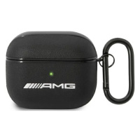 Pouzdro AMG AMA3SLWK AirPods 3 cover black Leather (AMA3SLWK)