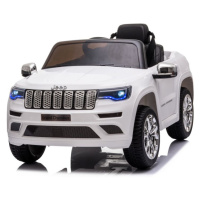 mamido Elektrické autíčko Jeep Grand Cherokee bílé
