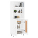 vidaXL Skříň highboard bílá 69,5 x 34 x 180 cm kompozitní dřevo