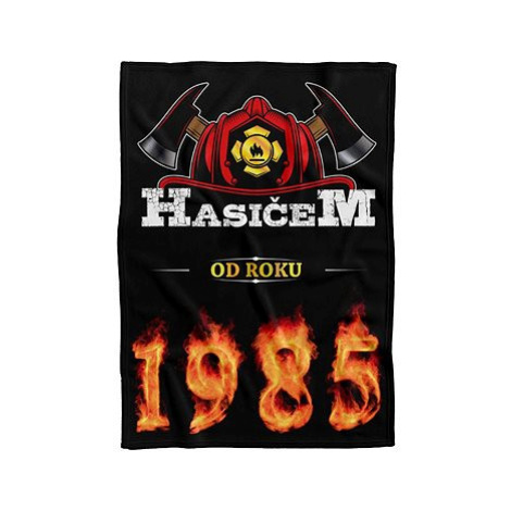IMPAR Fleecová deka Hasičem od roku - 1985