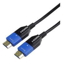 PremiumCord Ultra High Speed HDMI 2.1 optický AOC fiber kabel 8K@60Hz, zlacené konektory 30 m