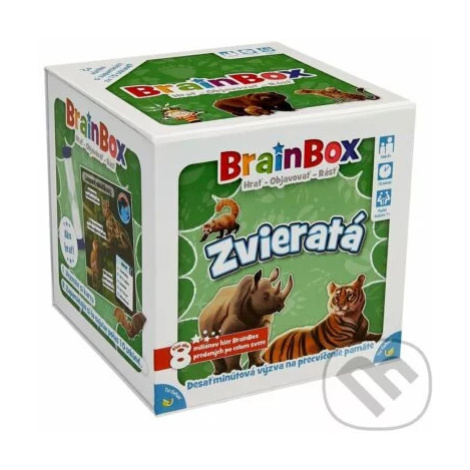 Brainbox Zvieratá (V kocke!) - hra z kategorie Vzdělávací hry BLACKFIRE