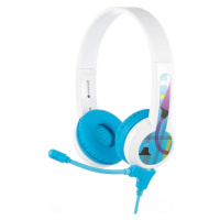 Sluchátka Wired headphones for kids BuddyPhones School+ blue (4897111740019)
