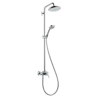 Sprchový systém Hansgrohe Croma na stěnu s pákovou baterií chrom 27222000