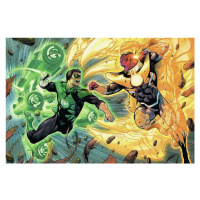 Umělecký tisk Green Lantern vs. Sinestro, 40x26.7 cm