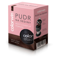 Colorwin pudr na šediny tmavě hnědý 3.2g