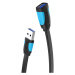 Kabel Vention Flat USB 3.0 extender VAS-A13-B300 3m Black