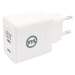 Mobile Origin 35W GaN III Super Charger Dual nabíjecí adaptér USB-C bílý