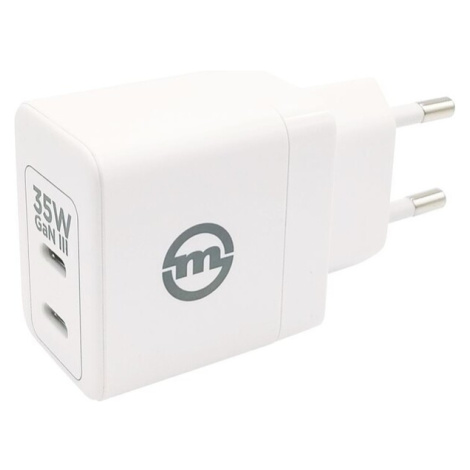 Mobile Origin 35W GaN III Super Charger Dual nabíjecí adaptér USB-C bílý