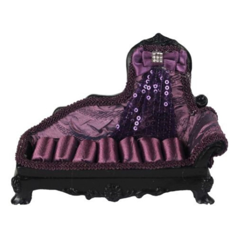 Sofa na šperky fialová X0215 FOR LIVING