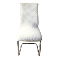 Home Elements potah na židli 38 × 38 × 45 cm bílý